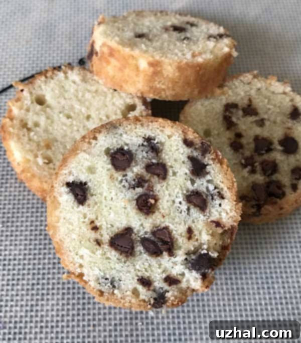 pound cake in a jar