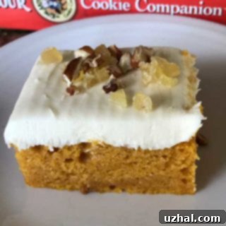 Harvest Pumpkin Bars with Cream Cheese Frosting