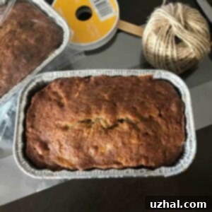 Kona Inn Banana Bread from The Junior League of Palo Alto made as mini loaves, a perfect dessert