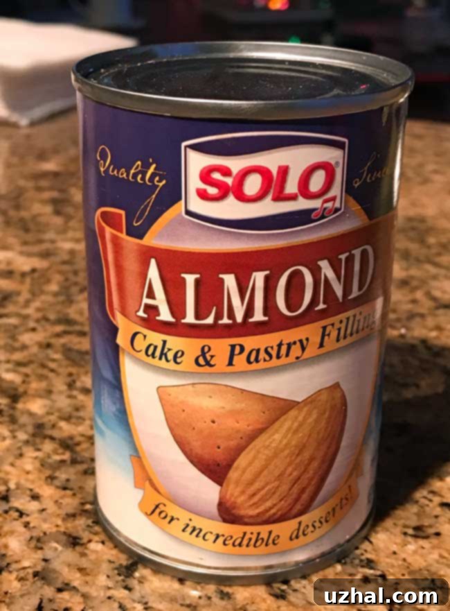 Close-up of Solo Almond Crescents, highlighting their soft texture and almond notes.