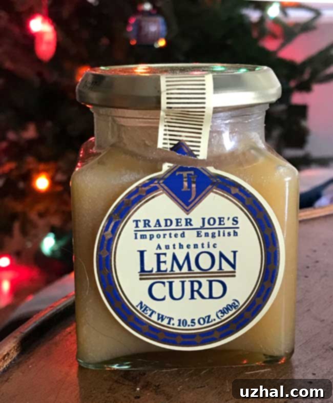 trader joe's lemon curd tart