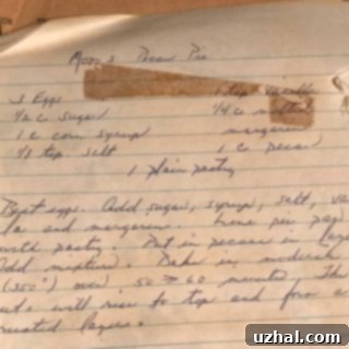 Mom's Pecan Pie