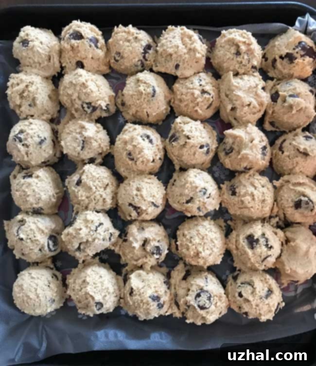 Browned Butter Chocolate Chip Dough Balls