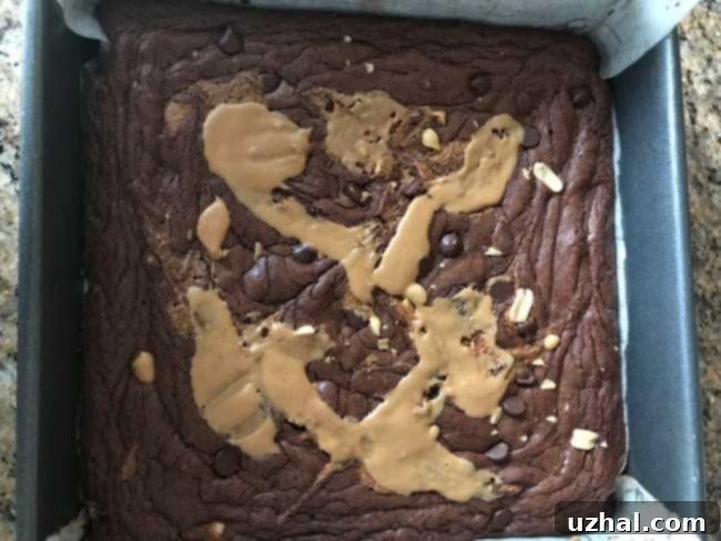 Gluten Free Peanut Butter Brownies