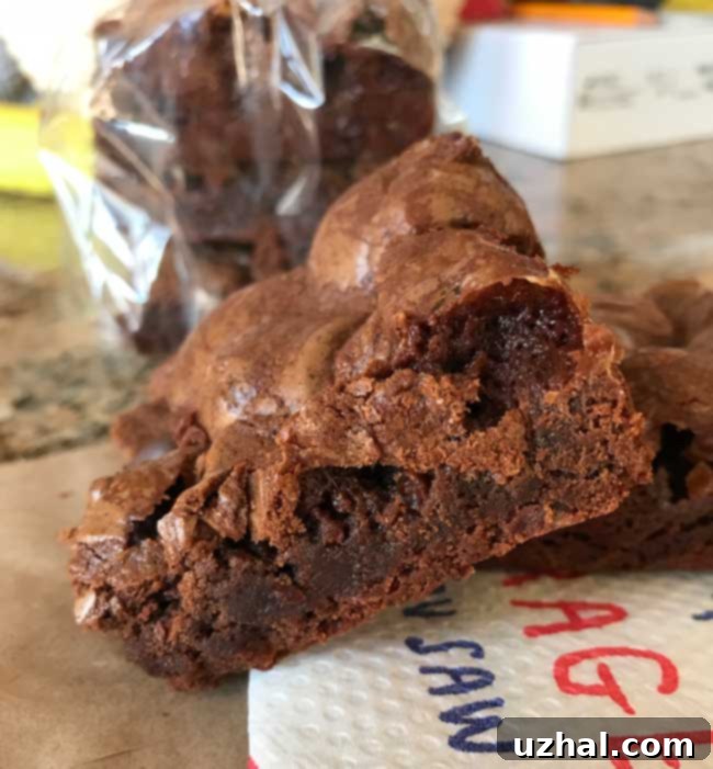 Fudgy Cape Town Brownies