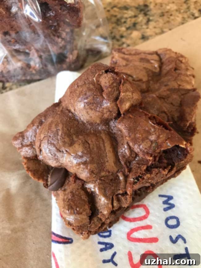 Homemade Cape Town Brownies