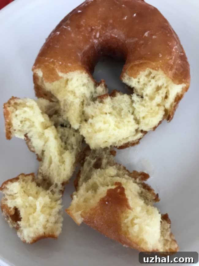 Instant Yeast Doughnuts being cut out