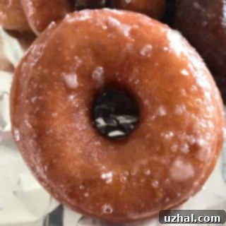 Instant yeast doughnuts with glaze