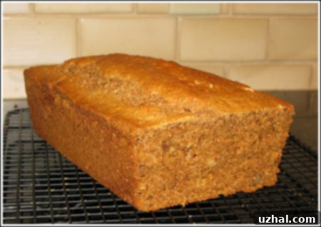 Bran Cake Bread slices with dried fruit and nuts