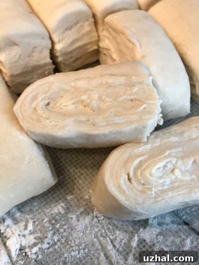 Rolling Pain au Chocolat with chocolate