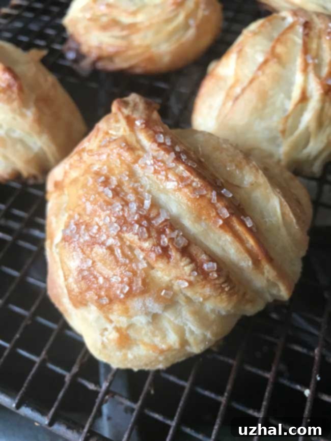 Assembling Pain au Chocolat with frozen bread dough