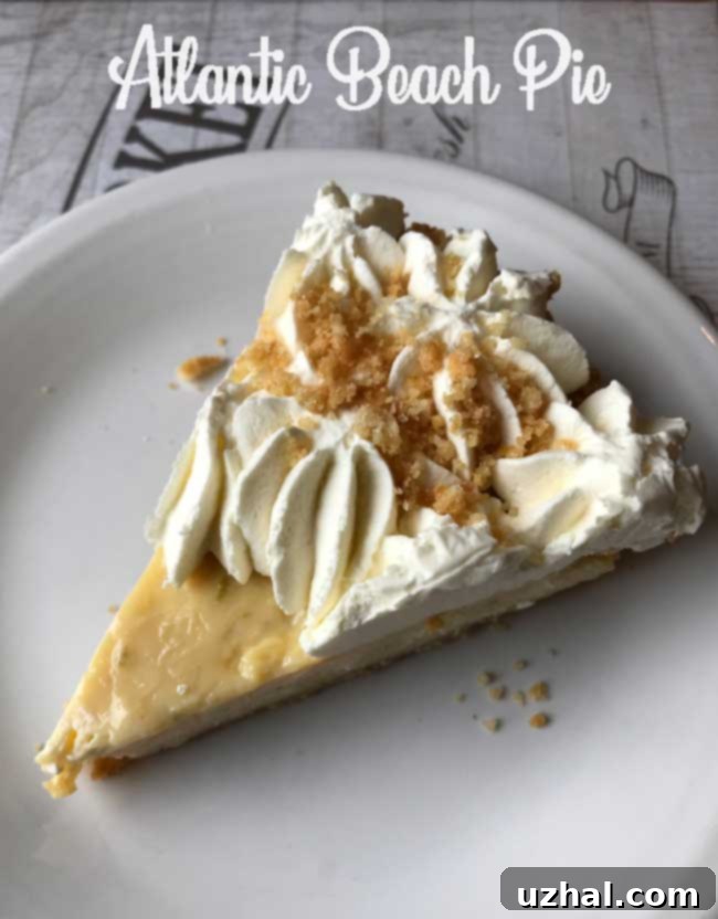 Ritz Cracker Crust Atlantic Beach Pie