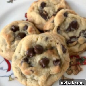 Big Batch Chocolate Chip Cookies - a delicious homemade dessert