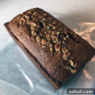 Bran Banana Bread Loaf