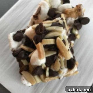 Rocky Road Loaf Pan Brownies