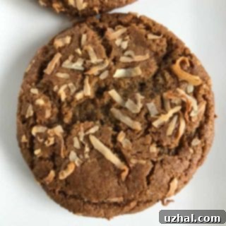 Molasses Coconut Chews, ready to be eaten