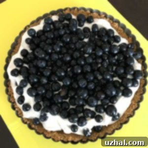 Mascarpone Blueberry Tart