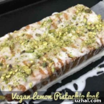 Vegan Lemon Pistachio Loaf