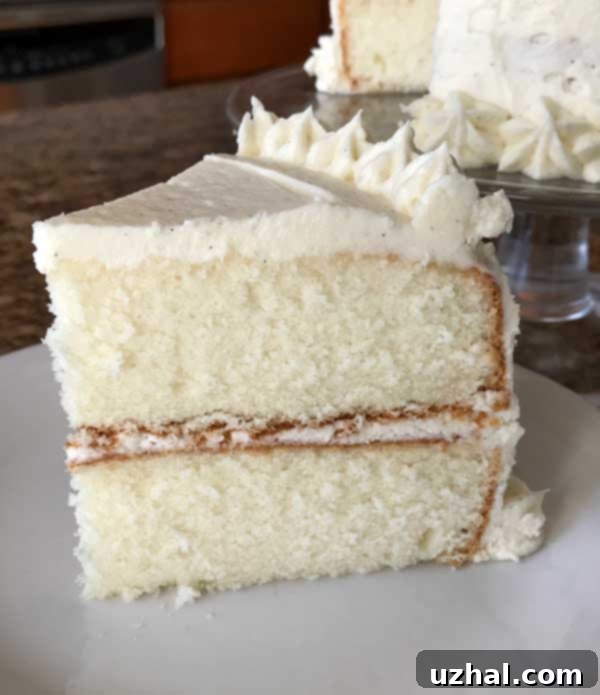 elegant white cake