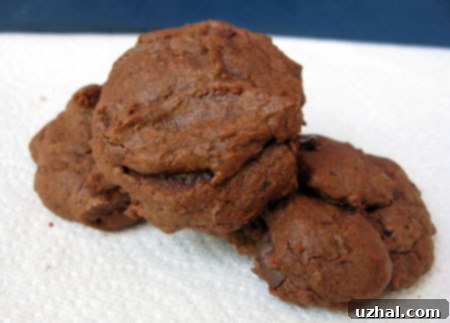 mocha truffle cookies