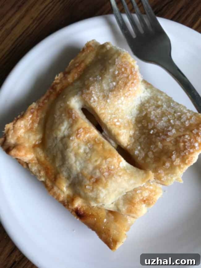 apple slab pie