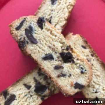 maple almond flour biscotti