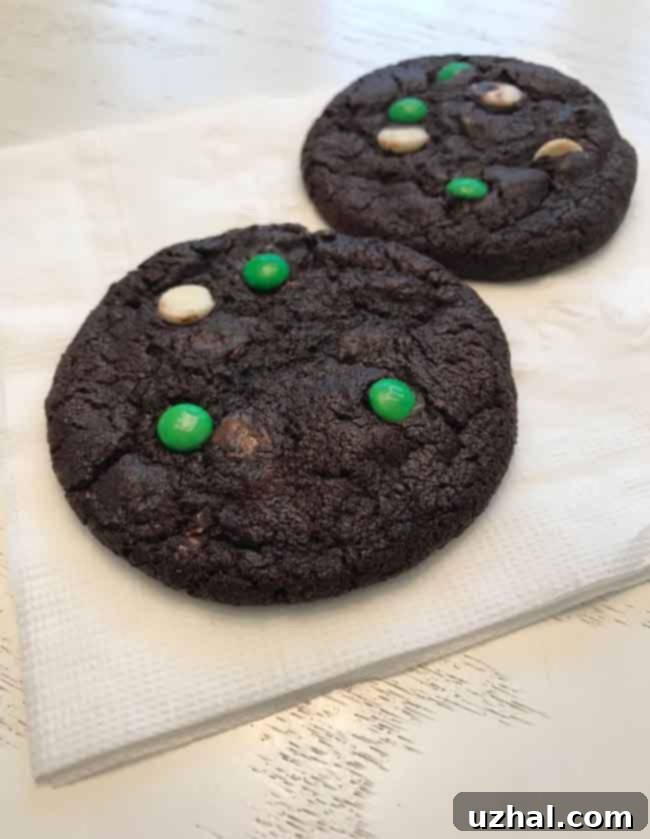Double Chocolate Chip Subway Cookie Recipe Copycat - flat cookies with chilled dough