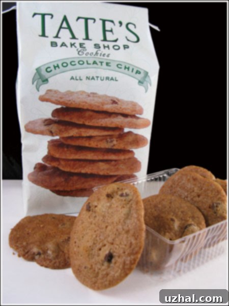 tate's bake shop chocolate chip cookies - a delicious treat