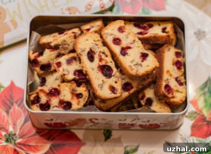 Golden Pecan Cranberry Rounds 2 Cranberry Crisps