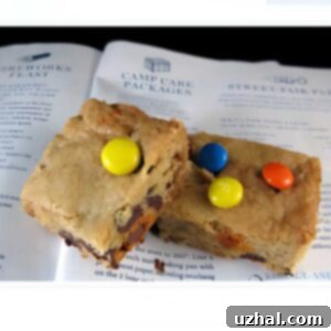 Pretzel Blondes with potato chips and M&Ms recipe adapted from Food & Wine