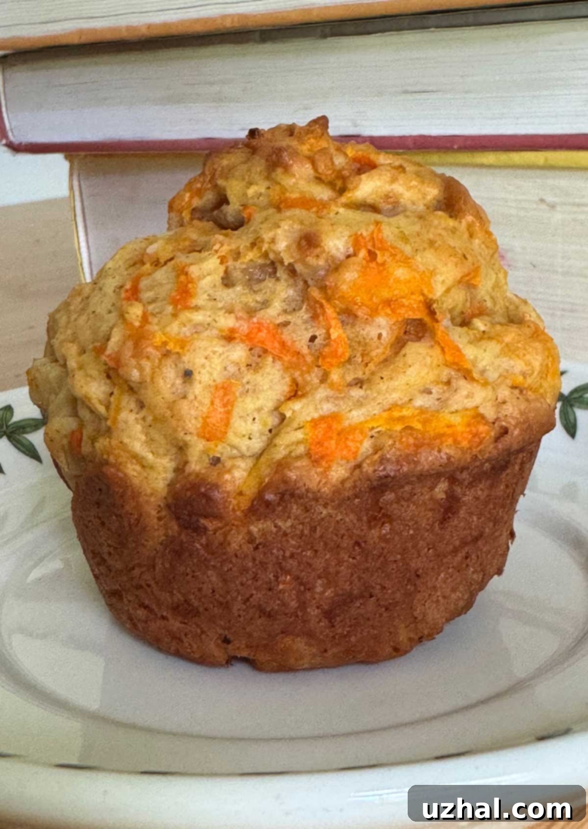 Delightful Carrot Walnut Muffins, perfect for breakfast or a snack