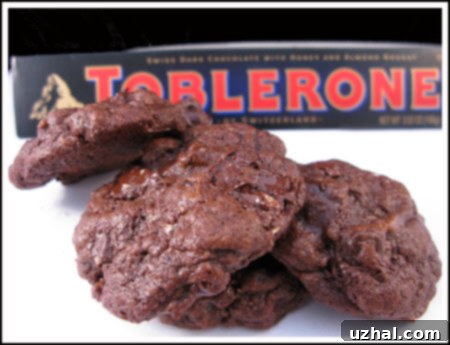 toblerone cookies