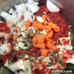 Instant Pot Cabbage Soup with Harissa