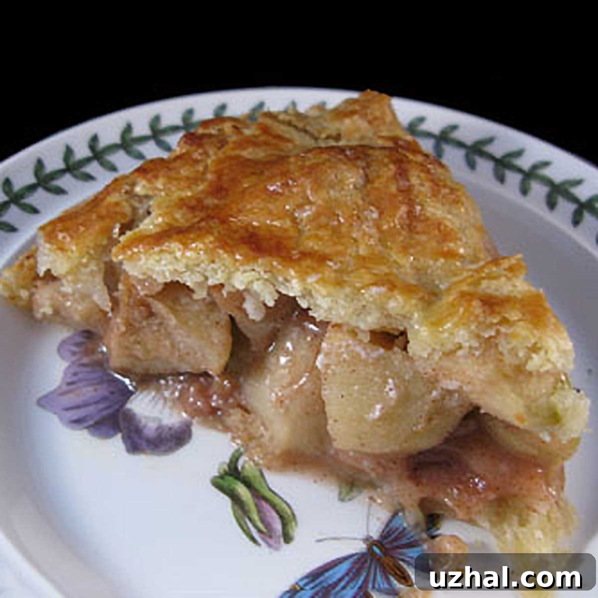 Perfect Flaky Pie Crust Recipe with a buttery, croissant-like texture.