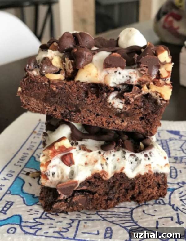 Unbaked brownie mix in a bowl