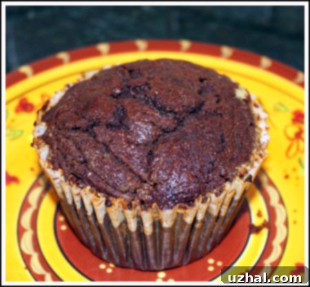 Jumbo Chocolate Pumpkin Muffins, a delightful treat.