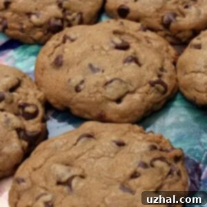 Giant Chocolate Heath Bar Cookies