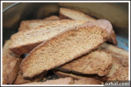gingerbread biscotti