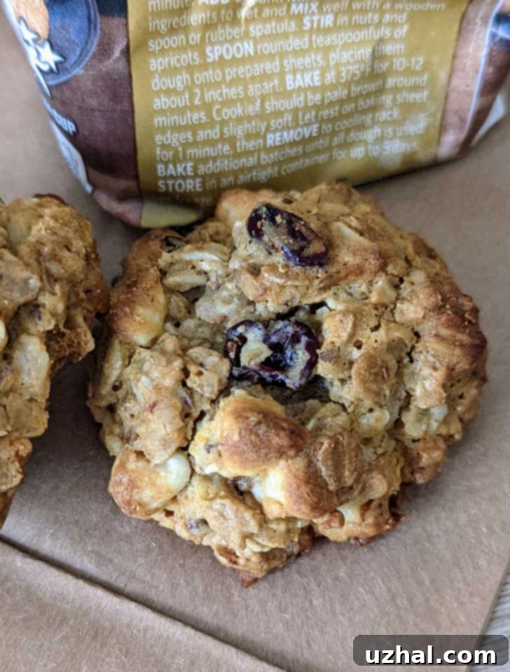 Good Energy Maple Cookies made with 5 grain hot cereal instead of oats.