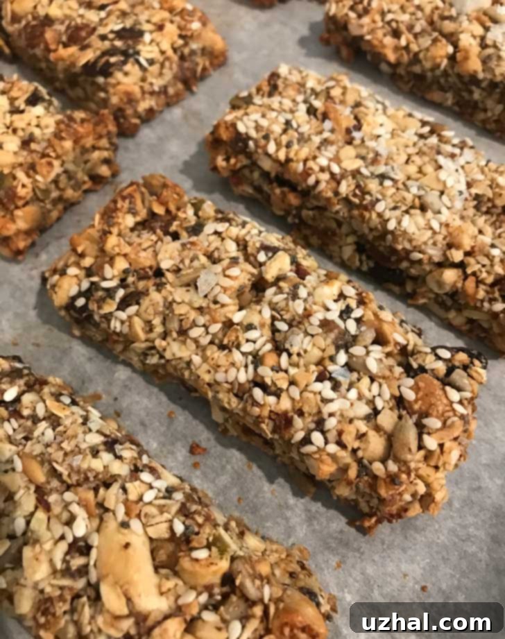 Baked Energy Bars from the recipe