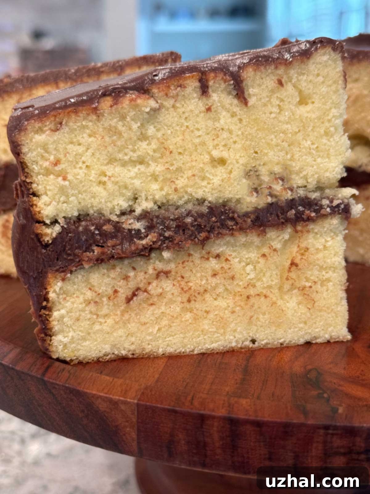 Cook's Illustrated Fluffy Yellow Cake, golden and inviting.