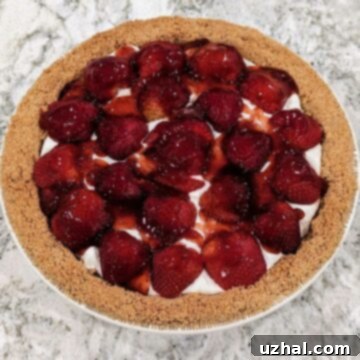 Strawberry Yogurt Pie