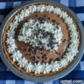 Chocolate Chiffon Pie