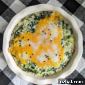 Cottage Cheese Spinach Bake, a healthy and delicious meal
