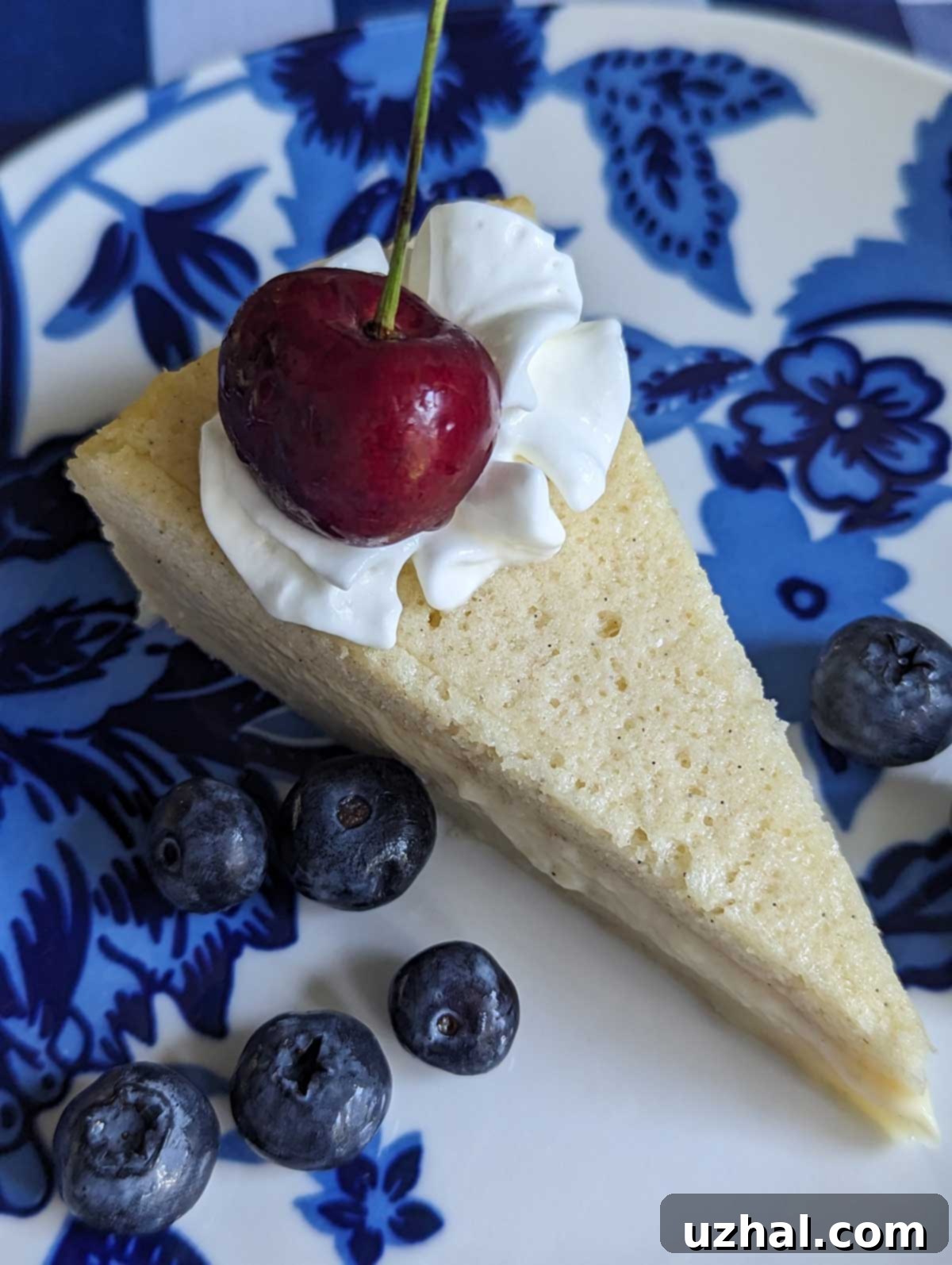 Vanilla Magic Cake showcasing its distinct layers and appealing texture