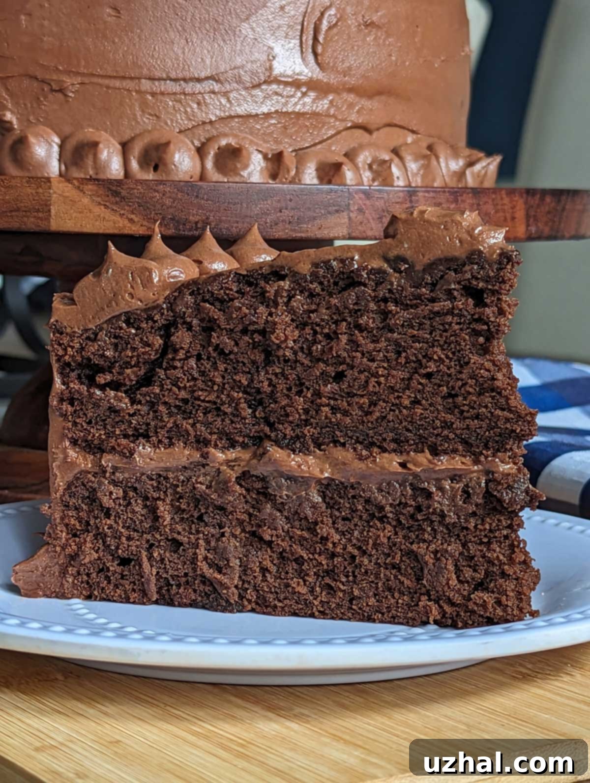 Dr Pepper Chocolate Layer Cake with Silky Chocolate Frosting