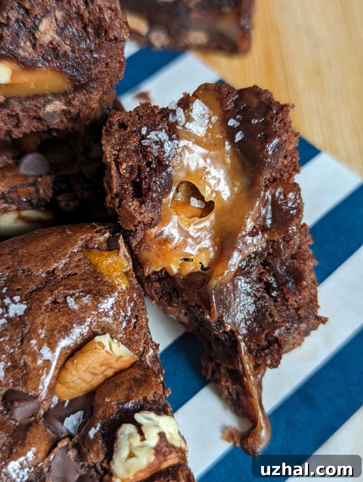 Specially Selected Brownie Mix Caramel Brownies
