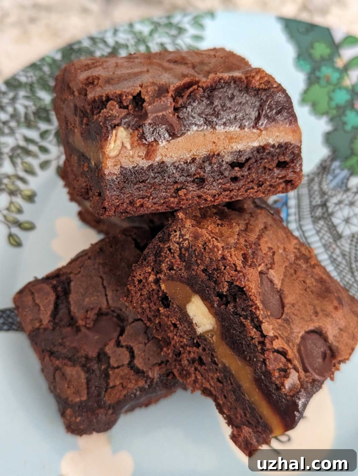 Boxed Brownie Mix Caramel Brownies