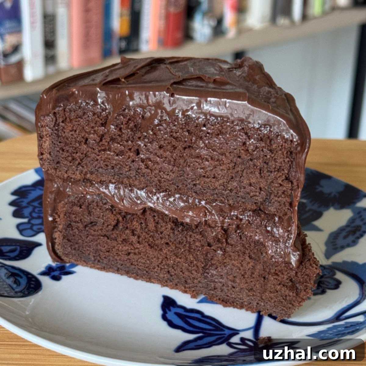 Chocolate Butter Cake with Duncan Hines Creamy Frosting