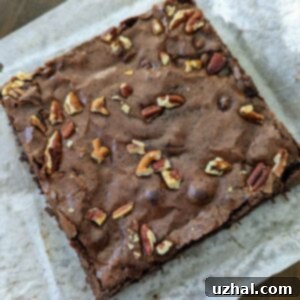 Easiest Homemade Chewy Brownies